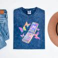 Frutiger Aero Y2K Chrome Phone Butterfly Mineral Wash Tshirts Mineral Navy Frutiger Aero Y2K Chrome Phone Butterfly Mineral Wash Tshirts Mineral Navy