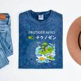 Frutiger Aero Y2K Fashion Trends Statement Piece Tech Orbite Mineral Wash Tshirts Mineral Navy