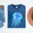 Frutiger Aero Y2K Jellyfish Mineral Wash Tshirts Mineral Navy Frutiger Aero Y2K Jellyfish Mineral Wash Tshirts Mineral Navy