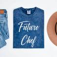 Future Chef Shirt Cute Graduation Grad Mineral Wash Tshirts Mineral Navy
