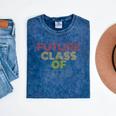 Future Class Of 2038 Graduation Mineral Wash Tshirts Mineral Navy