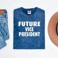 Future Vice President Graduation Mineral Wash Tshirts Mineral Navy