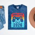 Game Over Class Of 2026 Shirt Students Graduation Mineral Wash Tshirts Mineral Navy