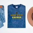Game Over Insert 30K To Continue Graduation s Mineral Wash Tshirts Mineral Navy