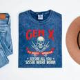 Gen X The Badass Generation Generation X Gen Xer Nostalgia Mineral Wash Tshirts Mineral Navy