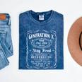 Generation X Old Brand Gen X Gen Xer Nostalgia Mineral Wash Tshirts Mineral Navy