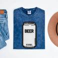 Generic Beer 1980s 80s Nostalgia Premium Tri-Blend Mineral Wash Tshirts Mineral Navy