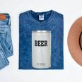 Generic Beer 1980s 80s Nostalgia Mineral Wash Tshirts Mineral Navy