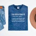 Ghost Hunting Introvert Willing To Discuss Paranormal Mineral Wash Tshirts Mineral Navy