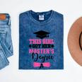 This Girl Got Her Masters Degree Graduation Mastered It 2024 Mineral Wash Tshirts Mineral Navy