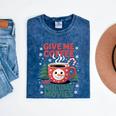Give Me Coffee And Holiday Movies Introvert Christmas Mineral Wash Tshirts Mineral Navy Give Me Coffee And Holiday Movies Introvert Christmas Mineral Wash Tshirts Mineral Navy
