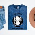 Go Away I'm Introverting Cat With Coffee Mineral Wash Tshirts Mineral Navy Go Away I'm Introverting Cat With Coffee Mineral Wash Tshirts Mineral Navy