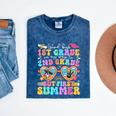 Goodbye 1st Grade Graduation To 2nd Grade But First Summer Mineral Wash Tshirts Mineral Navy