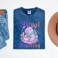 Goth Capybara Ramen Ritual Feasting Soft Introvert Art Mineral Wash Tshirts Mineral Navy Goth Capybara Ramen Ritual Feasting Soft Introvert Art Mineral Wash Tshirts Mineral Navy