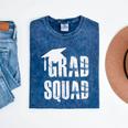 Grad Squad Graduate Graduation T-Shirt Graduation Idea Mineral Wash Tshirts Mineral Navy