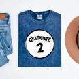 Graduate 2 Graduation Shirt Mineral Wash Tshirts Mineral Navy