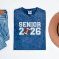 Graduate Senior Class Of 2026 Graduation American Football Mineral Wash Tshirts Mineral Navy