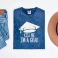 Graduate T-Shirt Grad Tshirt Graduation Tee Mineral Wash Tshirts Mineral Navy