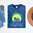 I Graduated Can I Go Back To Bed Now Cat Graduation For Men Women Girls Kids Mineral Wash Tshirts Mineral Navy