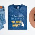 I Graduated Can I Go Back To Bed Now Graduation Sloth Mineral Wash Tshirts Mineral Navy