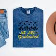 We Are Graduated Graduation Class Of 2025 Family Crew Mineral Wash Tshirts Mineral Navy