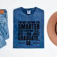I Graduated Graduation Seniors Him Or Her Mineral Wash Tshirts Mineral Navy
