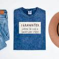 I Graduated Now I'm Like Smart & Stuff Tee Graduation Shirts Mineral Wash Tshirts Mineral Navy