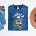 I Graduated Now I'm Smart Graduation Graduation Mineral Wash Tshirts Mineral Navy