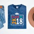 Graduation 2018 Class Of 2018 2K18 Tshirt Mineral Wash Tshirts Mineral Navy