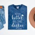 Graduation 2018 Now Hotter By One Degree Mineral Wash Tshirts Mineral Navy