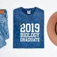 Graduation 2019 Biology Tshirt For Science Graduate Mineral Wash Tshirts Mineral Navy
