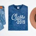 Graduation For Her Him 2019 Class Mineral Wash Tshirts Mineral Navy