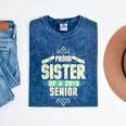 Graduation 2019 TShirt Proud Sister Of A Senior Mineral Wash Tshirts Mineral Navy