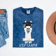 Graduation For Him & Her Got My Dip-Llama Mineral Wash Tshirts Mineral Navy