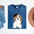 Graduation Beagle Dog 2017 Graduate Graduation Tee Mineral Wash Tshirts Mineral Navy