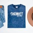 Graduation For Chemists Established 2019 Shirt Mineral Wash Tshirts Mineral Navy