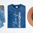 Graduation Class Of 2026 Mineral Wash Tshirts Mineral Navy