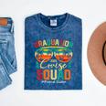 Graduation Cruise Squad 2025 Proud Sister Cruising Mineral Wash Tshirts Mineral Navy