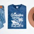 Graduation Cruise Trip 2026 Vacation Graduate Cruising Mineral Wash Tshirts Mineral Navy