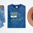 Graduation Decorations 2026 Proud Of 2026 Graduate Occaion Mineral Wash Tshirts Mineral Navy