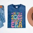 In My Graduation Era Class Of 2025 School Graduation Mineral Wash Tshirts Mineral Navy