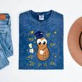 Graduation Flossing Peanut OIT Mineral Wash Tshirts Mineral Navy