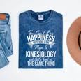 Graduation Kinesiology Major Mineral Wash Tshirts Mineral Navy
