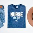 Graduation For Nurse Practitioners 2018 Nursing School Mineral Wash Tshirts Mineral Navy