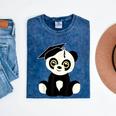 Graduation Panda Bear 2017 Graduate Graduation T-Sh Mineral Wash Tshirts Mineral Navy