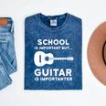 Graduation Shirt For Guitar Players & Band Member Mineral Wash Tshirts Mineral Navy