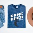 Graduation Shirt Senior Gamer T-Shirt 2019 Grad Gift Mineral Wash Tshirts Mineral Navy