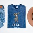 Graduation T-Shirt Dabbing Graduation We Out Class Of 2018 Mineral Wash Tshirts Mineral Navy
