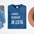 Graduation T Shirts Legends Graduate In 2018 Tee Mineral Wash Tshirts Mineral Navy