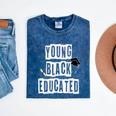Graduation Young Educated For Men And Women Mineral Wash Tshirts Mineral Navy